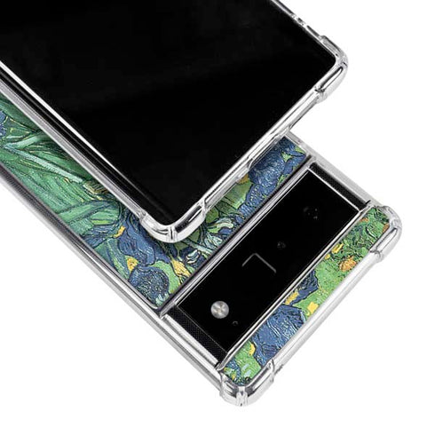 Vincent Van Gogh Irises Google Pixel 6 Clear Case